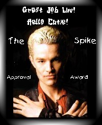 Spike Approval Award